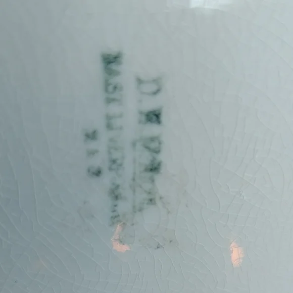 Floral Pink Ceramic Plate - Picture 2 of 5